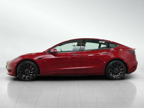 Red Multi-Coat 2023 Tesla Model 3 Performance