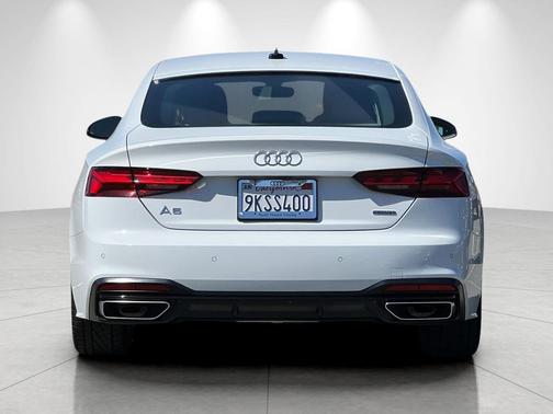 Glacier White Metallic 2023 Audi A5 Sportback Premium Plus