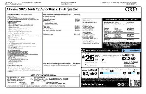 2025 Audi Q5 Sportback Premium