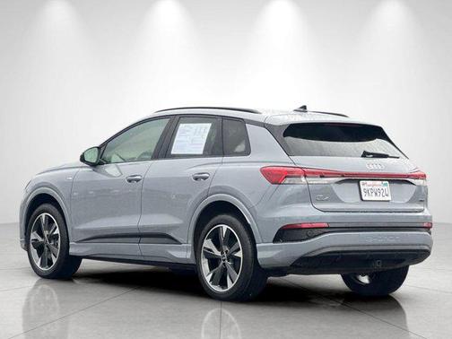 Pebble Gray 2024 Audi Q4 e-tron Premium 50 quattro