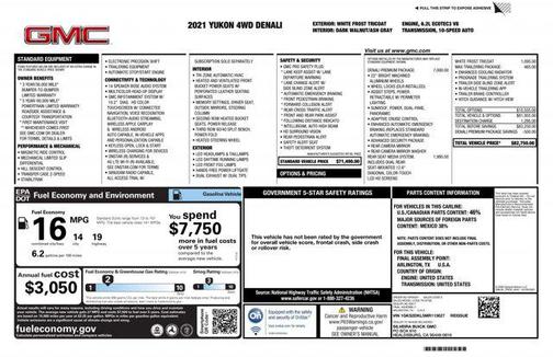 2021 GMC Yukon Denali