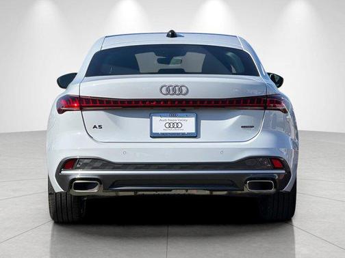 Glacier White Metallic 2025 Audi A5 Premium Plus TFSI quattro S tronic