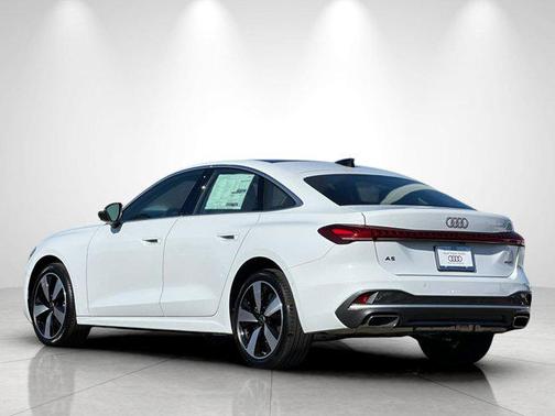 Glacier White Metallic 2025 Audi A5 Premium Plus TFSI quattro S tronic
