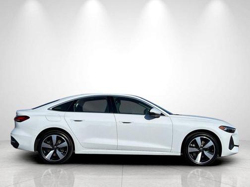 Glacier White Metallic 2025 Audi A5 Premium Plus TFSI quattro S tronic