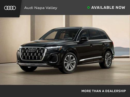Mythos Black Metallic 2026 Audi Q7 55 Prestige