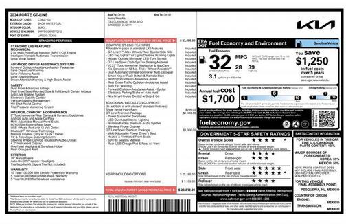 2024 Kia Forte GT-Line