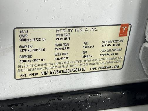 2018 Tesla Model S 75D