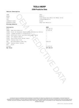 2021 Tesla Model S Long Range