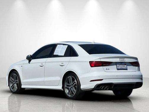 White 2018 Audi A3 2.0T Premium