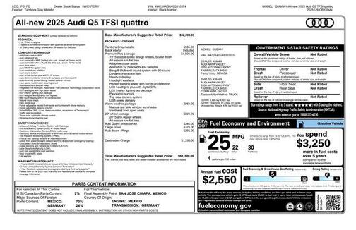2025 Audi Q5 Premium Plus