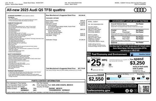 2025 Audi Q5 Premium