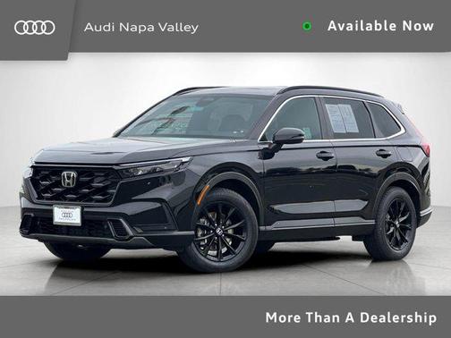 Crystal Black Pearl 2025 Honda CR-V Hybrid Sport FWD