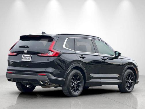 Crystal Black Pearl 2025 Honda CR-V Hybrid Sport FWD