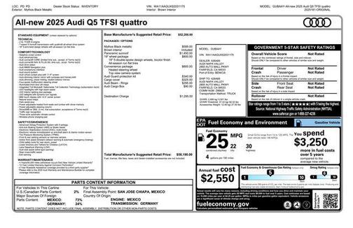 2025 Audi Q5 Premium