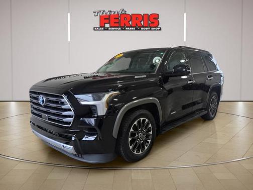 Midnight Black Metallic 2023 Toyota Sequoia Limited