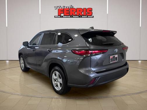 Magnetic Gray Metallic 2023 Toyota Highlander Hybrid LE