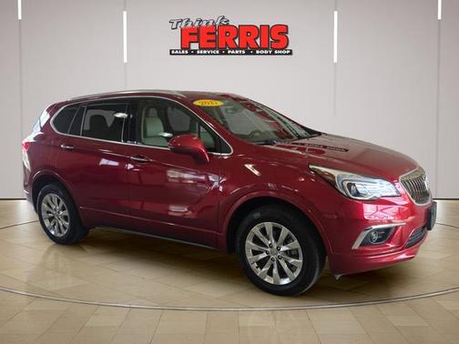 Chili Red Metallic 2017 Buick Envision Essence