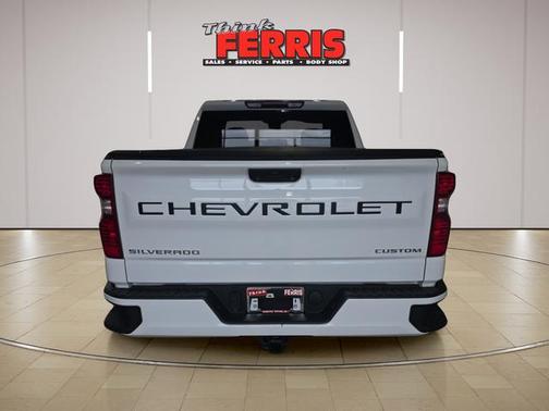Summit White 2023 Chevrolet Silverado 1500 Custom