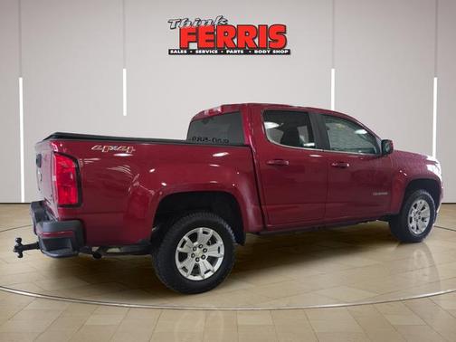 Cajun Red Tintcoat 2020 Chevrolet Colorado LT