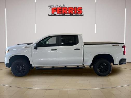 Summit White 2026 Chevrolet Silverado 1500 Custom Trail Boss