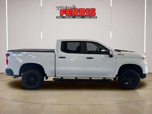 Summit White 2026 Chevrolet Silverado 1500 Custom Trail Boss