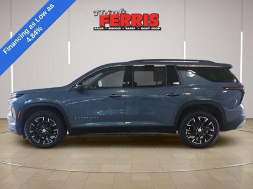 Lakeshore Blue Metallic 2025 Chevrolet Traverse LT