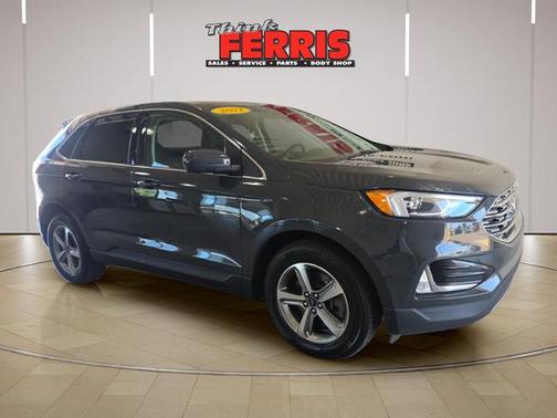 Gray 2021 Ford Edge SEL
