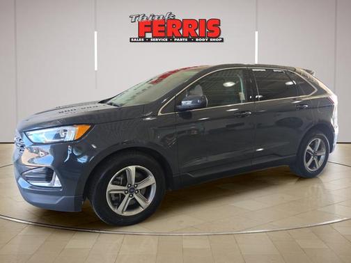 Gray 2021 Ford Edge SEL