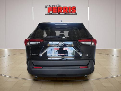 Midnight Black Metallic 2021 Toyota RAV4 LE