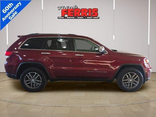 Velvet Red Pearlcoat 2017 Jeep Grand Cherokee Limited