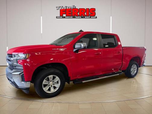 Red 2021 Chevrolet Silverado 1500 LT