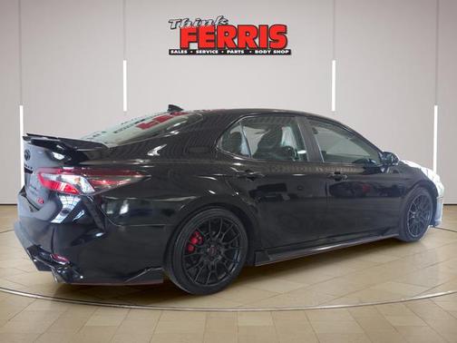 Midnight Black Metallic 2021 Toyota Camry TRD V6
