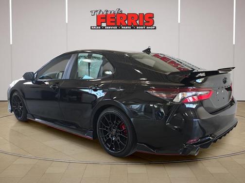 Midnight Black Metallic 2021 Toyota Camry TRD V6