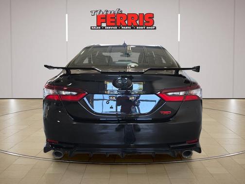 Midnight Black Metallic 2021 Toyota Camry TRD V6