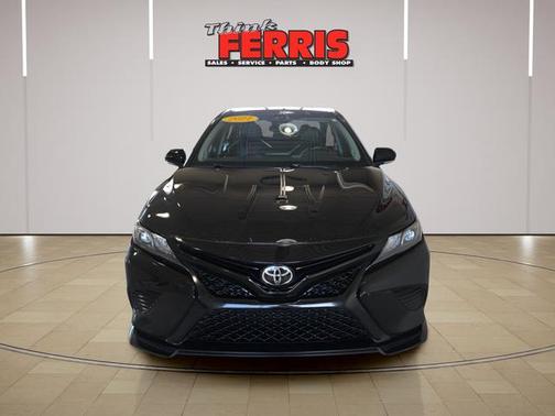 Midnight Black Metallic 2021 Toyota Camry TRD V6