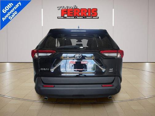 Midnight Black Metallic 2021 Toyota RAV4 LE