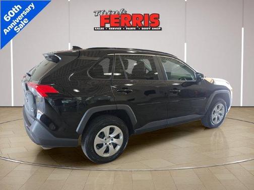 Midnight Black Metallic 2021 Toyota RAV4 LE