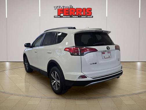 White 2018 Toyota RAV4 XLE