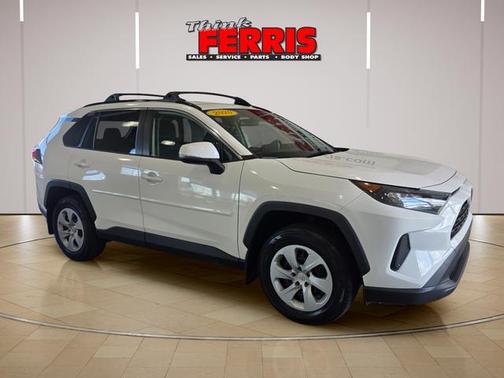 Super White 2020 Toyota RAV4 LE