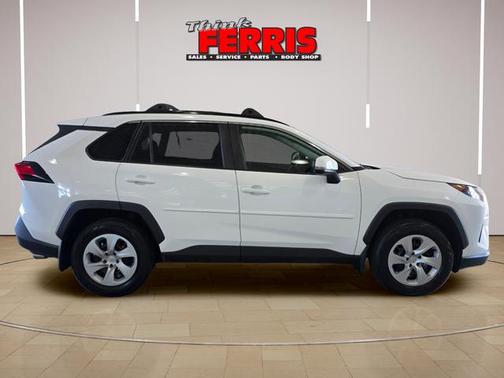 Super White 2020 Toyota RAV4 LE