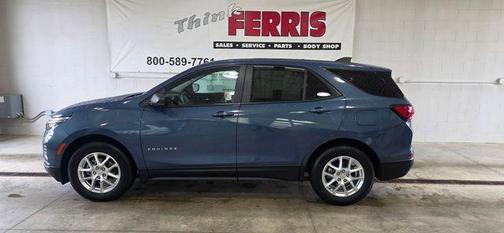 Lakeshore Blue Metallic 2024 Chevrolet Equinox LS