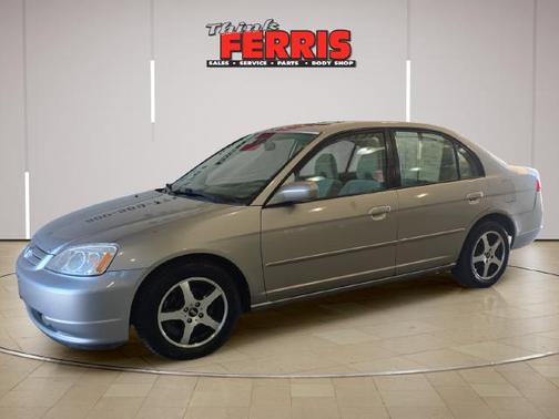 Beige 2003 Honda Civic EX