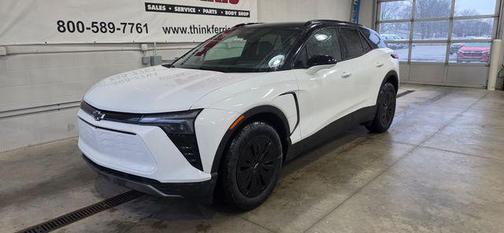 Summit White 2026 Chevrolet Blazer EV LT