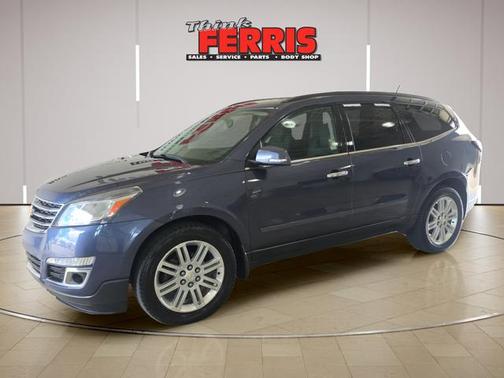 Atlantis Blue Metallic 2014 Chevrolet Traverse 1LT