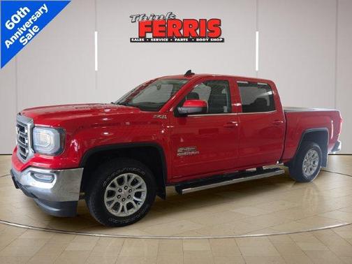 Red 2016 GMC Sierra 1500 SLE