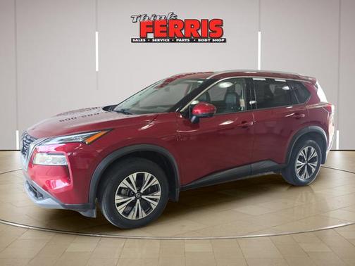 Scarlet Ember 2021 Nissan Rogue SV