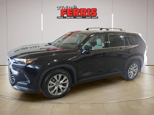 Midnight Black Metallic 2025 Toyota Grand Highlander Hybrid LIMITED