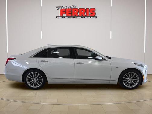 Crystal White Tri-Coat 2017 Cadillac CT6 3.0L Twin Turbo Premium Luxury
