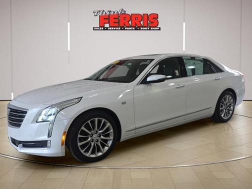 Crystal White Tri-Coat 2017 Cadillac CT6 3.0L Twin Turbo Premium Luxury