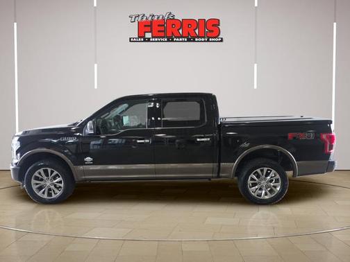 Shadow Black 2017 Ford F-150 King Ranch